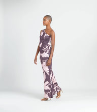 Load image into Gallery viewer, One Shoulder Top - Floral Stem: PINK/COCO-SALE
