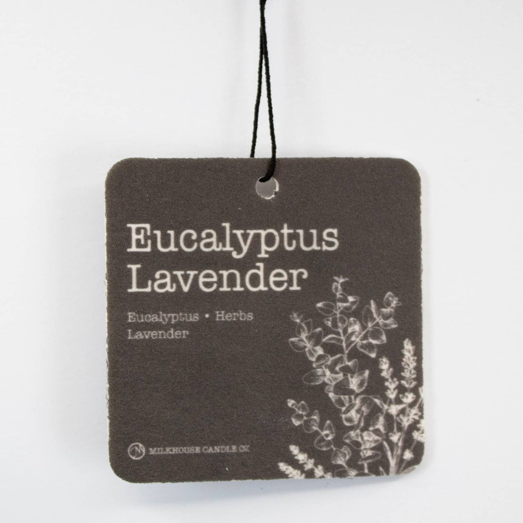 Car Freshener: Eucalyptus Lavender