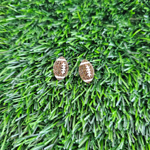 Load image into Gallery viewer, Glitter Football Studs // Game Day
