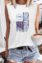 Load image into Gallery viewer, Summer We the People 1776 American Tank Top : Black
