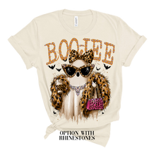 Load image into Gallery viewer, The Crystal Ranch - Boo-Jee Ghost Blingy Rhinestone Graphic Tee: YES / PINK short sleeve Bella+Canvas tee / 3XL
