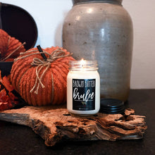 Load image into Gallery viewer, Milkhouse Candle Company - 13 oz Mason Jar Candle: Brown Butter Brulee
