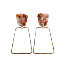 Load image into Gallery viewer, Ariana Earrings - Rust // Fall, Jewelry, Gifts
