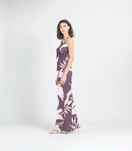 Load image into Gallery viewer, One Shoulder Top - Floral Stem: PINK/COCO-SALE
