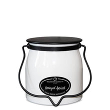 Load image into Gallery viewer, Honeyed Apricot candle in 16 oz Butter Jar Candle:
