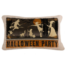 Load image into Gallery viewer, Heritage Lace - Halloween Party 12x20 Natural Pillow
