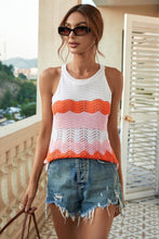 Load image into Gallery viewer, NINEXIS - CWTTSL0214_Tank Tops Sleeveless Knit Shirts Sweater Vest: Orange / (S) 1
