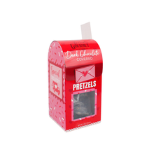 Load image into Gallery viewer, Valentine's Day Love Mail Box - Chocolate Covered Pretzels: White Chocolate
