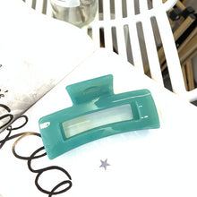 Load image into Gallery viewer, NINEXIS - CWAHA1557_4.13"SIMPLE RECTANGLE HAIR CLAW CLIP: MUSTARD / (OS) 1
