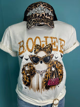 Load image into Gallery viewer, The Crystal Ranch - Boo-Jee Ghost Blingy Rhinestone Graphic Tee: YES / PINK short sleeve Bella+Canvas tee / XL
