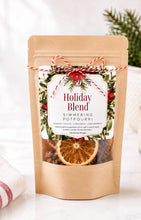 Load image into Gallery viewer, The Simmer Shoppe - Holiday Stovetop Potpourri Simmer Kit | Cranberry, Orange &amp; Cinnamon | Christmas Morning
