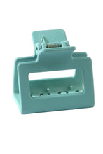 Load image into Gallery viewer, NINEXIS - CWAHA0576_5CM square macaron shark clip small hair clip: TAUPE / (OS) 1
