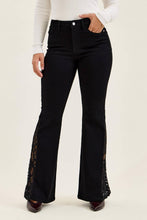 Load image into Gallery viewer, MR JAQUELINE w/ Lace Hem Detail BK Shadow Luxe: BK
