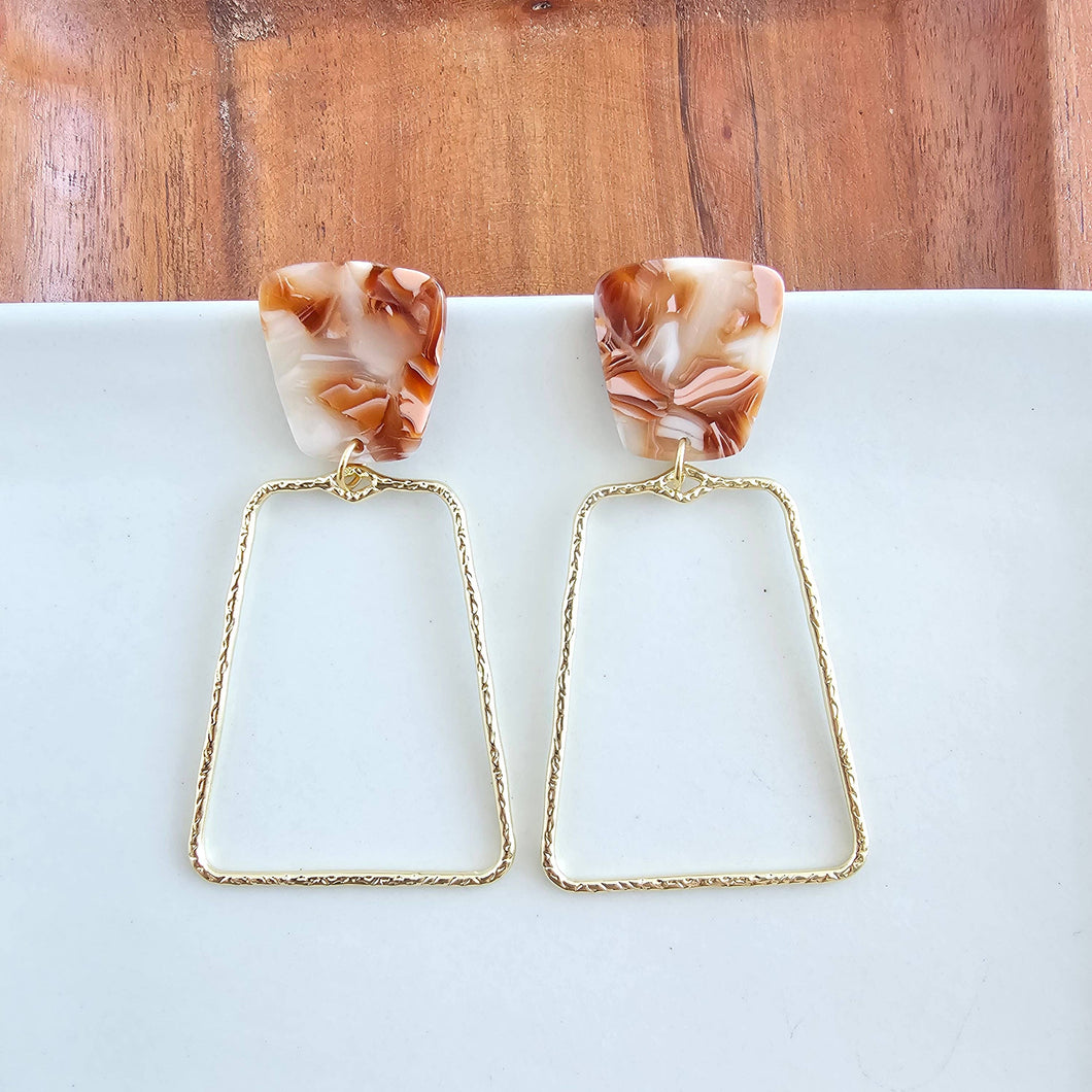 Ariana Earrings - Rust // Fall, Jewelry, Gifts