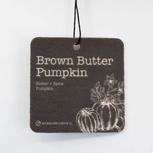 Load image into Gallery viewer, Car Freshener: Brown Butter Pumpkin
