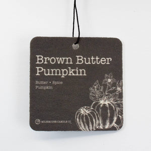 Car Freshener: Brown Butter Pumpkin