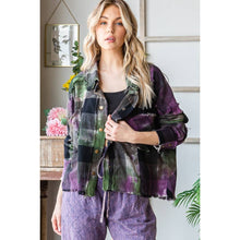 Load image into Gallery viewer, MULTICOLOR DYED BUFFALO CHECK SHIRT: OLIVE
