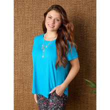 Load image into Gallery viewer, Erin Pleat Back Tee: Lilac
