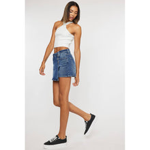 Load image into Gallery viewer, Dark denim Skorts
