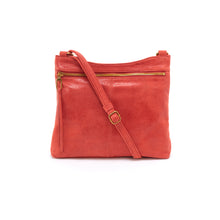 Load image into Gallery viewer, Cambel crossbody in buffed leather Chili-SALE
