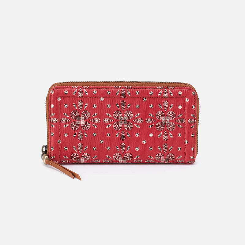 Soma large wallet in Red Journey Bandana