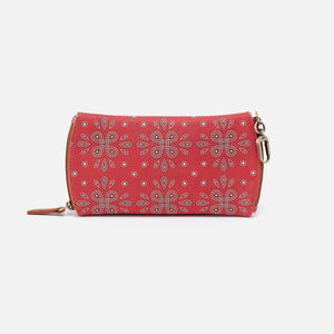 Spark double eyeglass case in Red Jurney Bandana