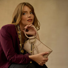 Load image into Gallery viewer, Sable wristlet in Aniline Gloss Stone Glass
