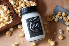 Load image into Gallery viewer, Caramel Corn, by Milkhouse in 13 oz Mason Jar
