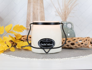 Coastal Autumn scent in the 16 0z Buttery Creamery candles