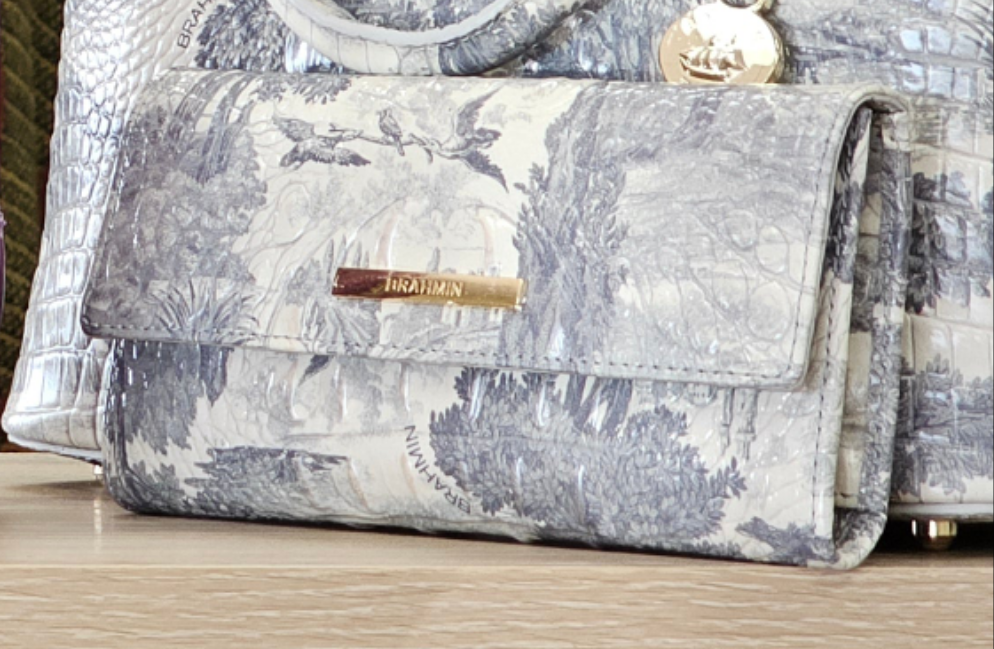 Cordelia wallet in Mindful garden