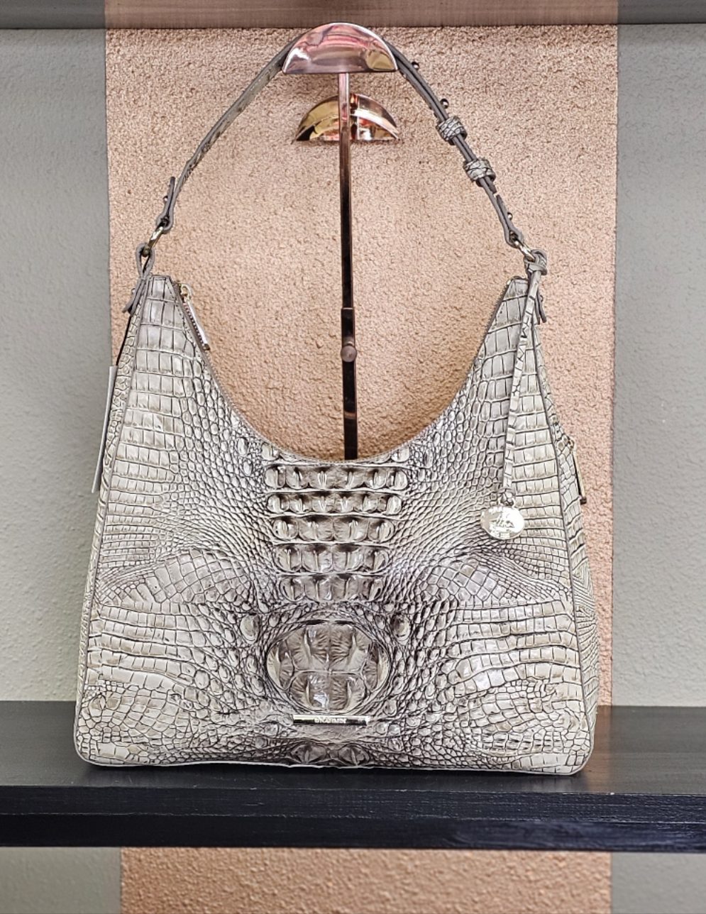 Tabitha shoulder purse in Timeless taupe