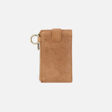 Load image into Gallery viewer, Ring Credit Card Wristlet in Buffed leather Whiskey
