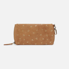 Load image into Gallery viewer, Spark double sunglass case in Whiskey embossed hearts

