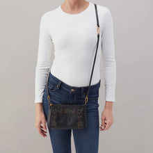 Load image into Gallery viewer, Darcy Crossbody/shoulder/wristlet in Black
