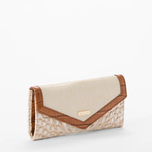 Load image into Gallery viewer, Veronica continental wallet in Ivory Helm
