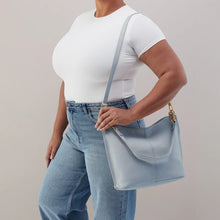 Load image into Gallery viewer, Pier Shoulder/crossbody purse in Indigo Cloud
