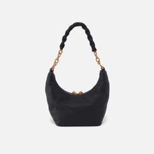 Load image into Gallery viewer, Small Astrid shoulder/crossbody purse in Pebbled leather Black
