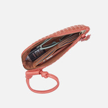 Load image into Gallery viewer, Sable wristlet in Wolven straw Wild Rose
