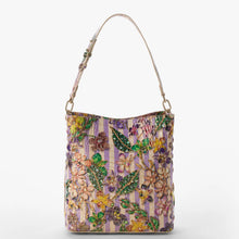 Load image into Gallery viewer, Celina Bucket purse in Pinestripe
