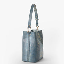 Load image into Gallery viewer, Celina Bucket Purse in Moonlit Blue Ballard
