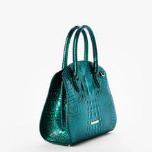 Load image into Gallery viewer, Rosetta satchel in Mystic green
