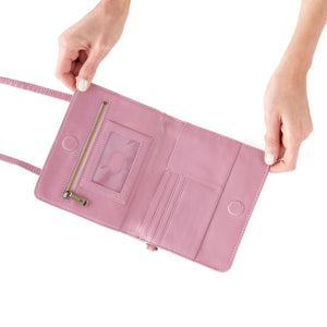 Jill Wallet Crossbody in Lilac Rose-SALE