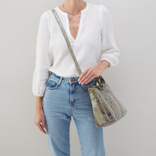 Load image into Gallery viewer, Sheila Medium satchel purse in Geo Diamond print-SALE
