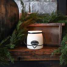 Load image into Gallery viewer, Milkhouse Candle Company - 16 oz Butter Jar Candle: Mahogany Evergreen
