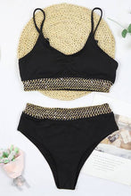 Load image into Gallery viewer, High Waist Swimsuit 2 Piece: White /-SALE
