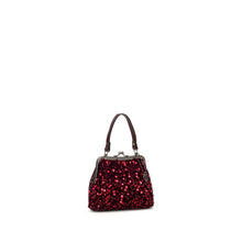 Load image into Gallery viewer, Patricia Nash - Mini Laureana Chain Crossbody - Holiday Sequin: Oxblood
