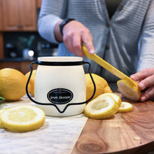 Load image into Gallery viewer, Lemon Macaroon candle in - 16 oz Butter Jar Candle
