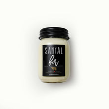 Load image into Gallery viewer, Milkhouse Candle Company - 13 oz Mason Jar Candle: Santal Fir
