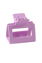 Load image into Gallery viewer, NINEXIS - CWAHA0576_5CM square macaron shark clip small hair clip: BURGUNDY / (OS) 1
