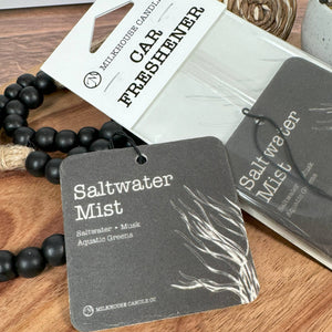 Car Freshener: Saltwater Mist